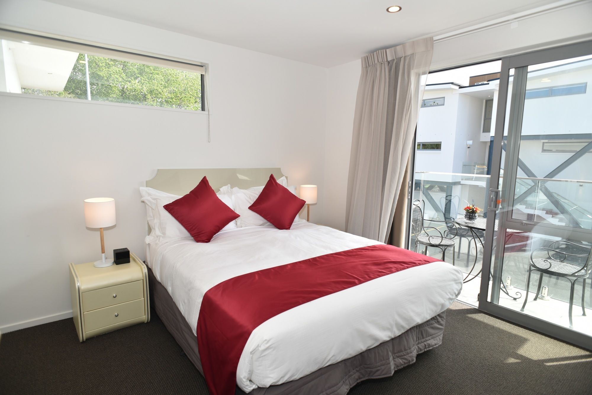 Bealey Plaza Motel Christchurch Exterior photo A bedroom at the hotel