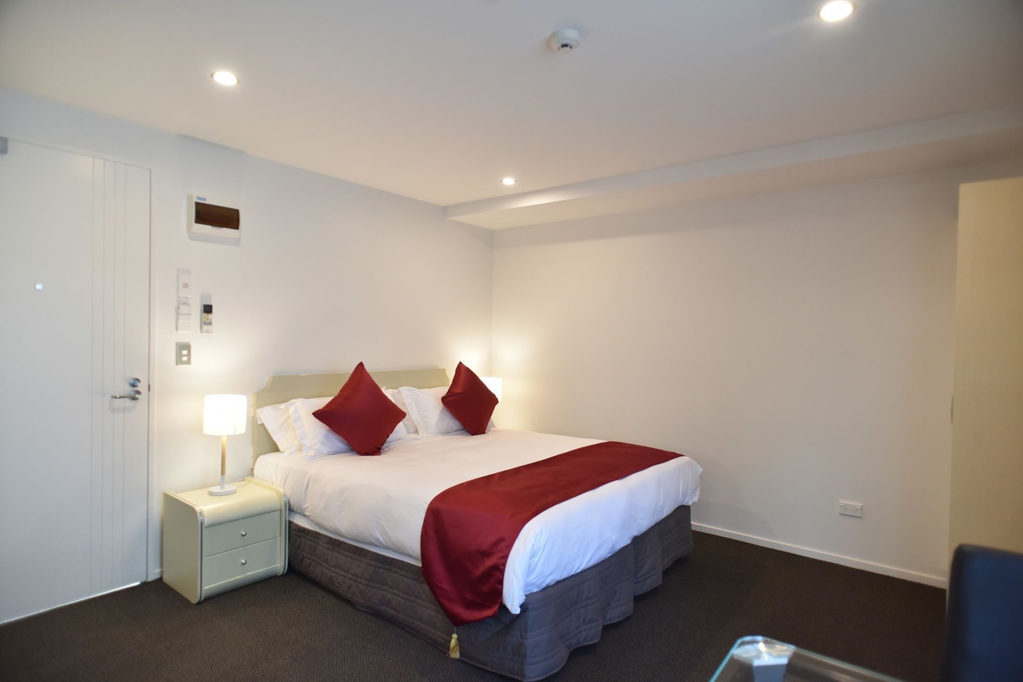 Bealey Plaza Motel Christchurch Exterior photo A bedroom at the hotel
