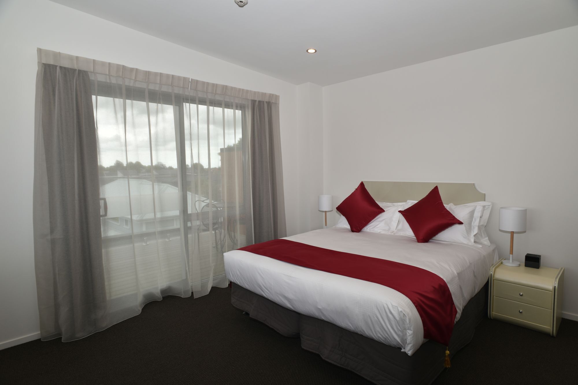 Bealey Plaza Motel Christchurch Exterior photo A bedroom at the hotel